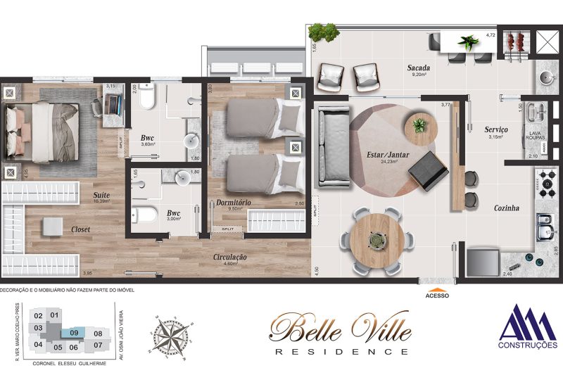 Planta final 09 Belle Ville